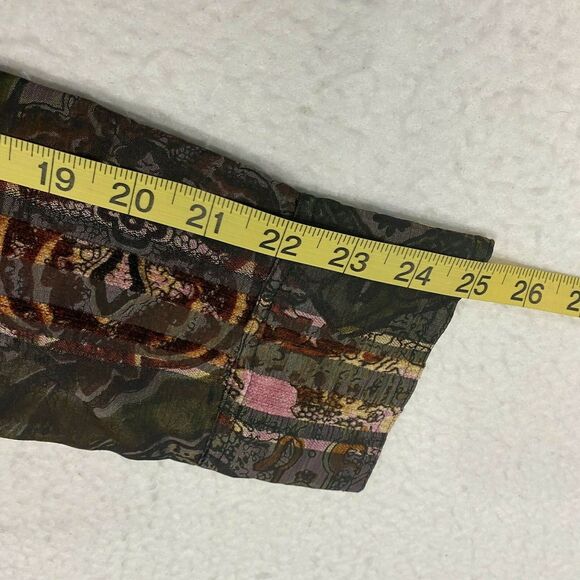 Acorn Blazer Women's XS Brown Open Front and Pink Fall Thanksgiving Natural - Picture 10 of 10